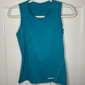 Patagonia Tank Top - Teal/Blue, Size XS